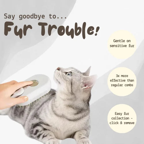 Soft Steam Brush Sheddingspetsupplies
