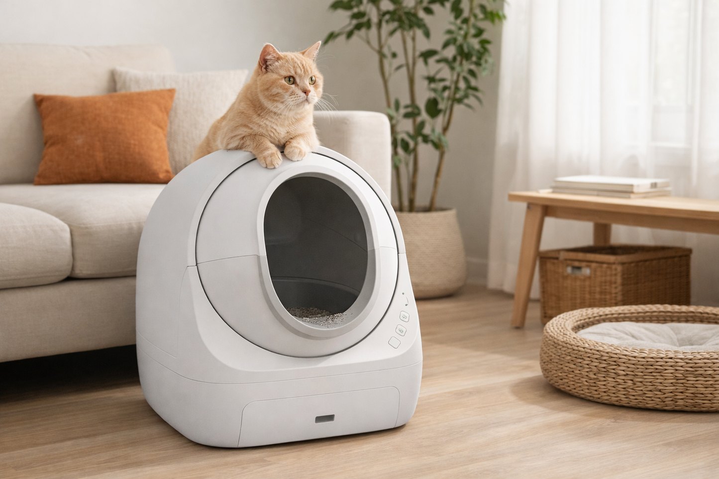 Automatic Self-Cleaning Cat Litter Box – Odor Control System The Pet Panry