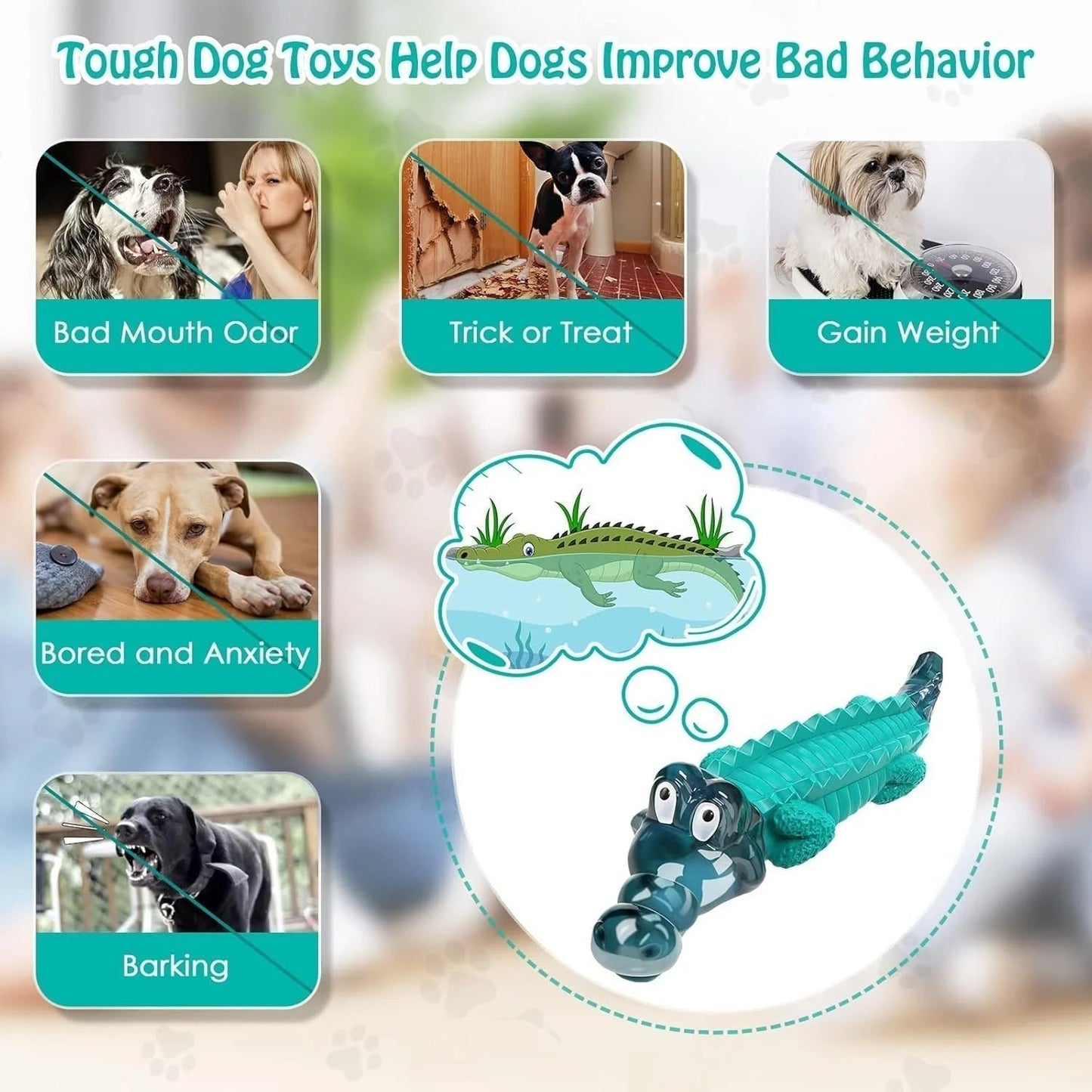 Dog Toys for Super Aggresive Chewers Sheddingspetsupplies