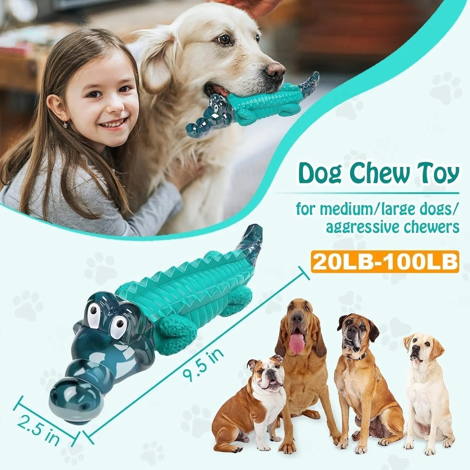 Dog Toys for Super Aggresive Chewers Sheddingspetsupplies