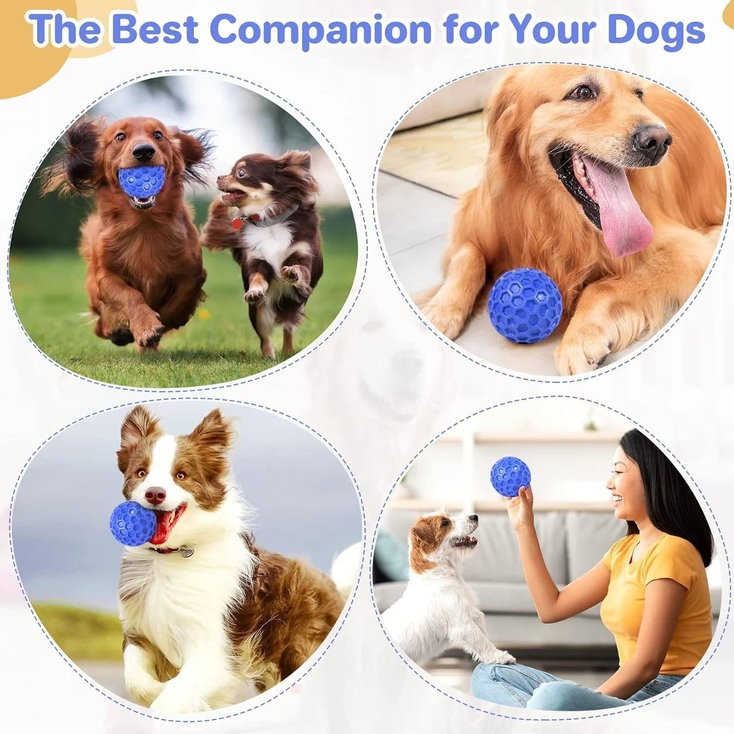Durable Chew Toy, Cleans Teeth, For Aggressive Large Dogs, Waterproof Sheddingspetsupplies