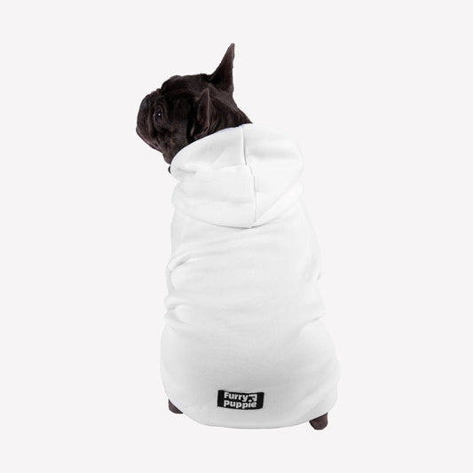 Beige Bliss Frenchie Hoodie Sheddingspetsupplies