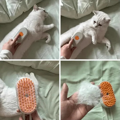 Soft Steam Brush Sheddingspetsupplies