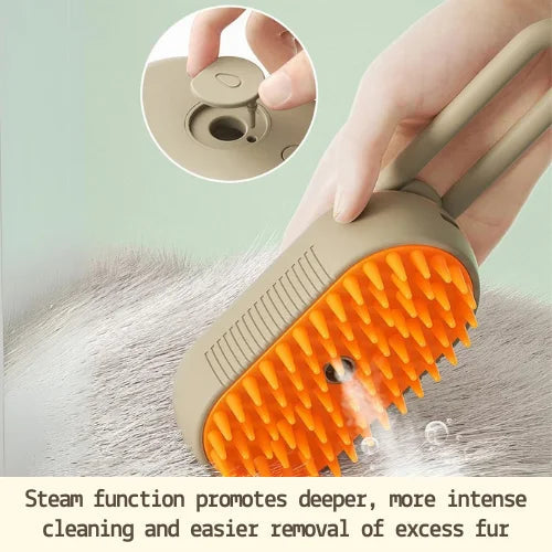 Soft Steam Brush Sheddingspetsupplies