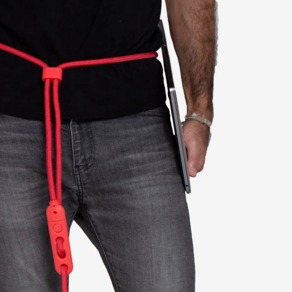 Neon Coral | FlexiWalk Leash Sheddingspetsupplies