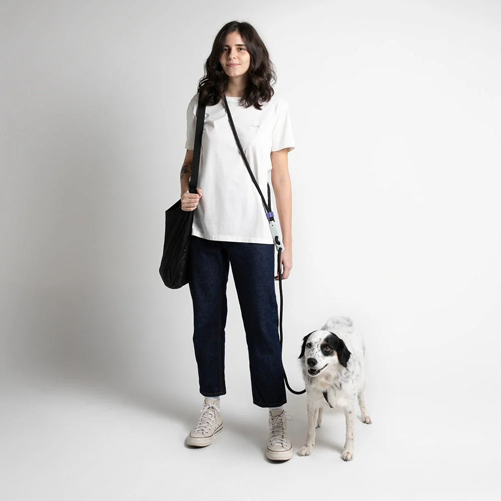 NOX | Reflective Hands‑Free Leash Sheddingspetsupplies