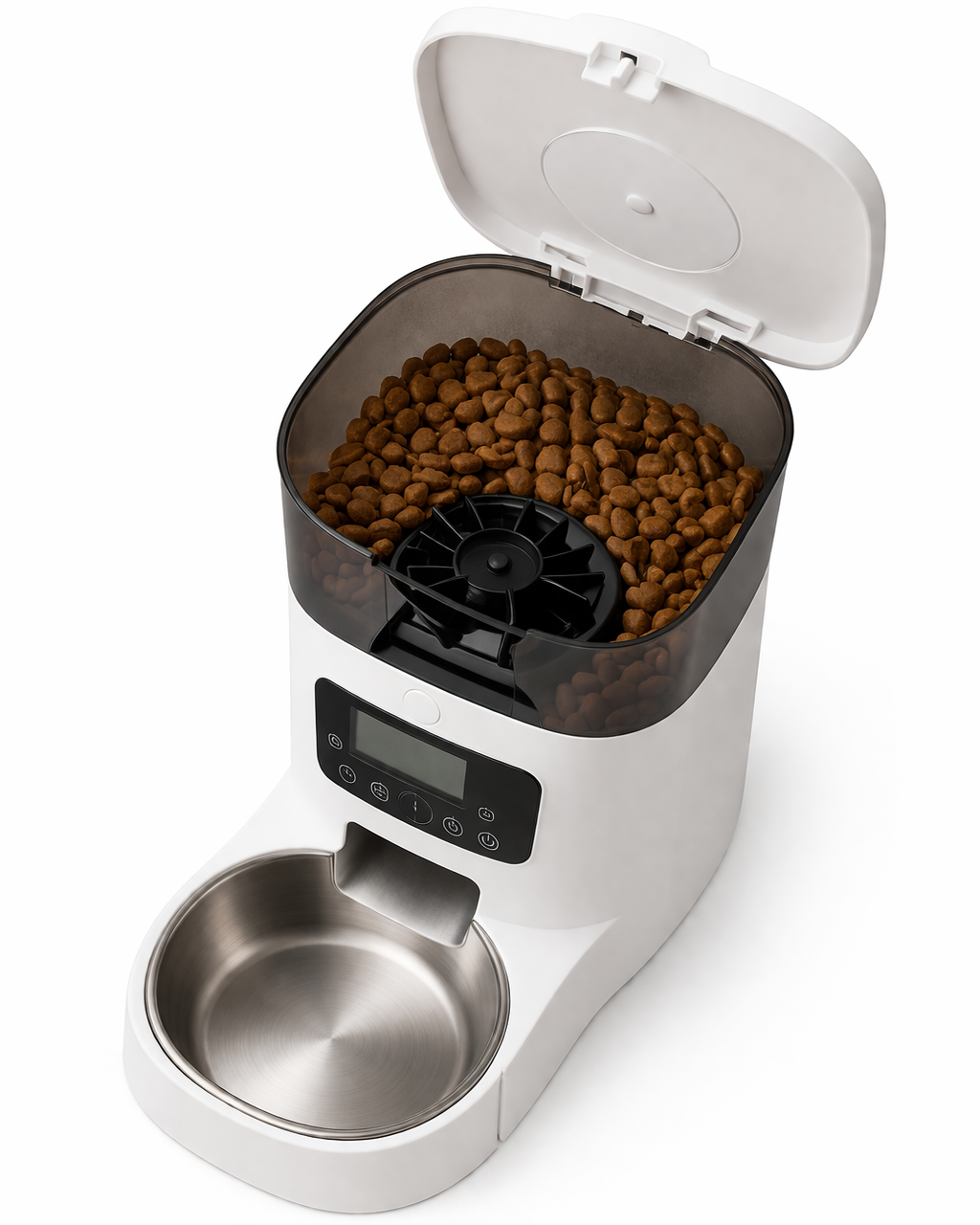 Automatic Pet Feeder – Programmable Dog & Cat Food Dispenser Sheddingspetsupplies