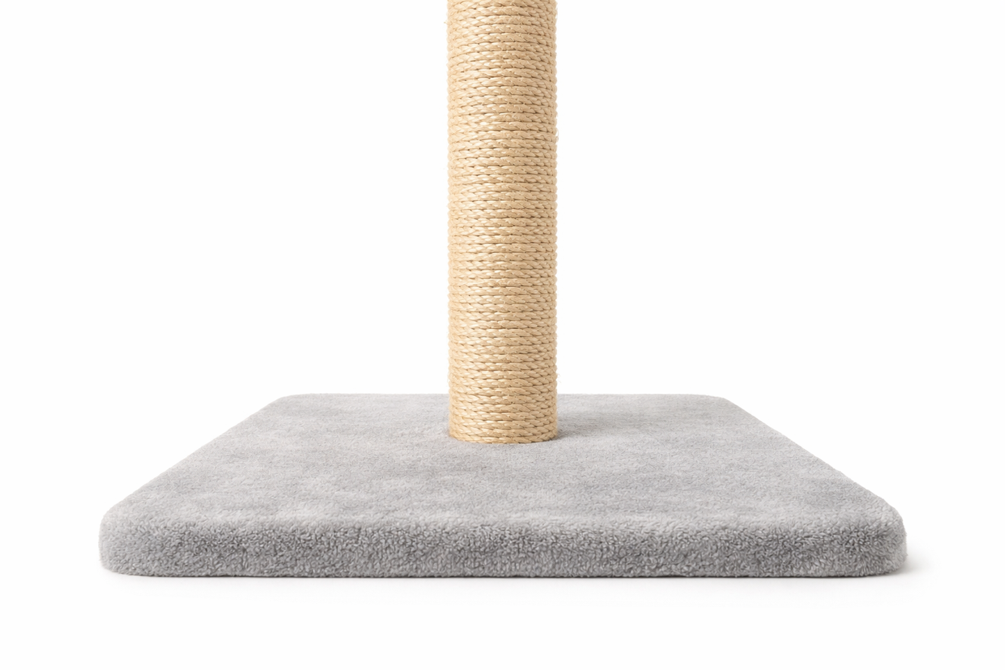 Cat Scratching Post – Sisal Rope Scratcher with Base Sheddingspetsupplies