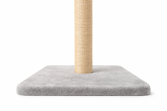 Cat Scratching Post – Sisal Rope Scratcher with Base Sheddingspetsupplies
