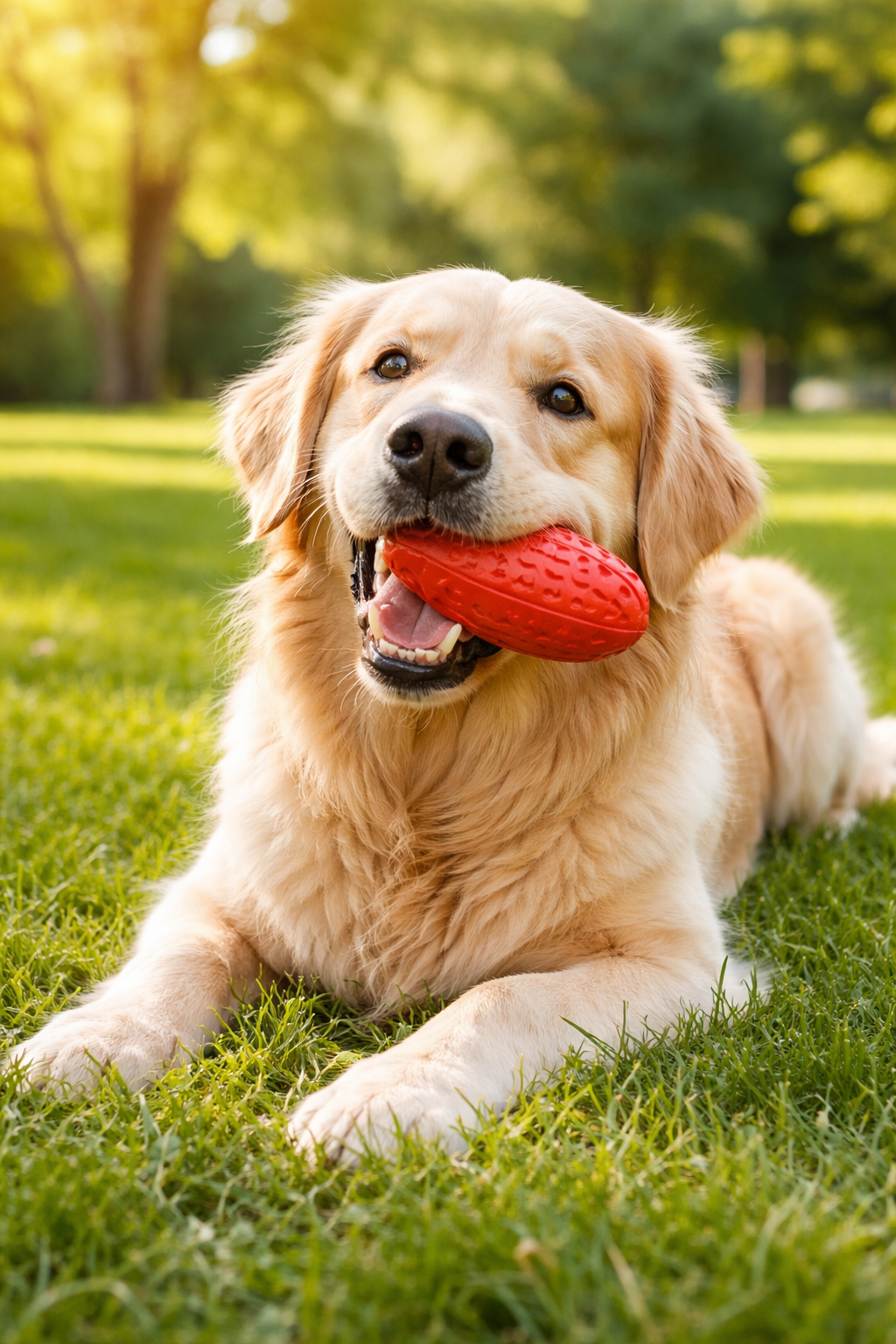 Durable Rubber Dog Chew Toy – Aggressive Chewers Sheddingspetsupplies