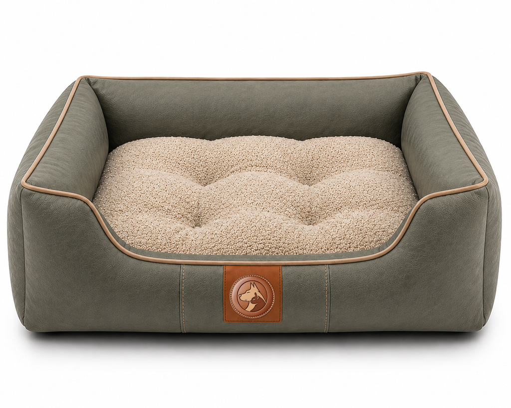 Sheddings Pet Supplies | Orthopedic Pet Sofa Bed with Plush Cushion – Supportive Raised Dog & Cat Bed
