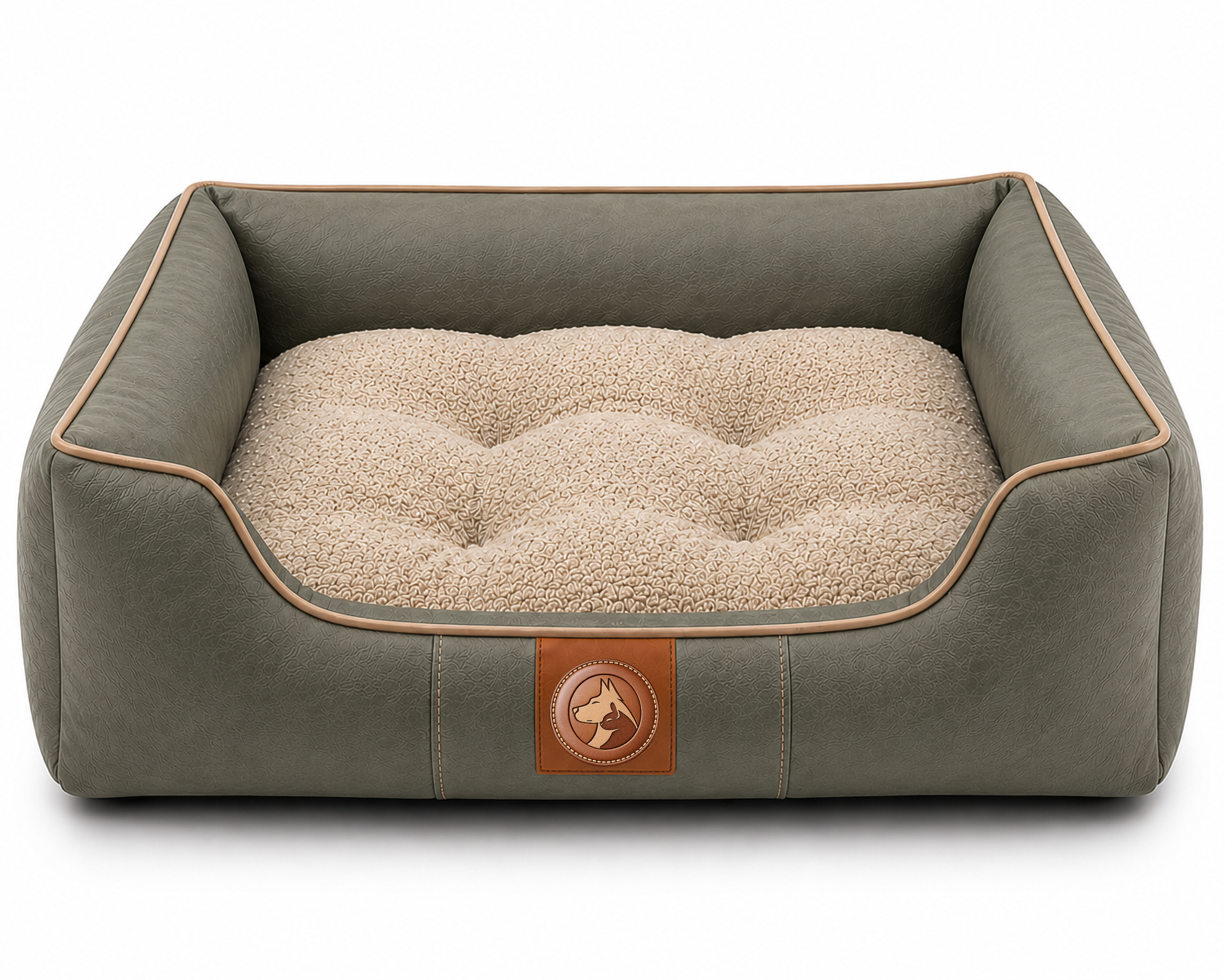 Sheddings Pet Supplies | Orthopedic Pet Sofa Bed with Plush Cushion – Supportive Raised Dog & Cat Bed