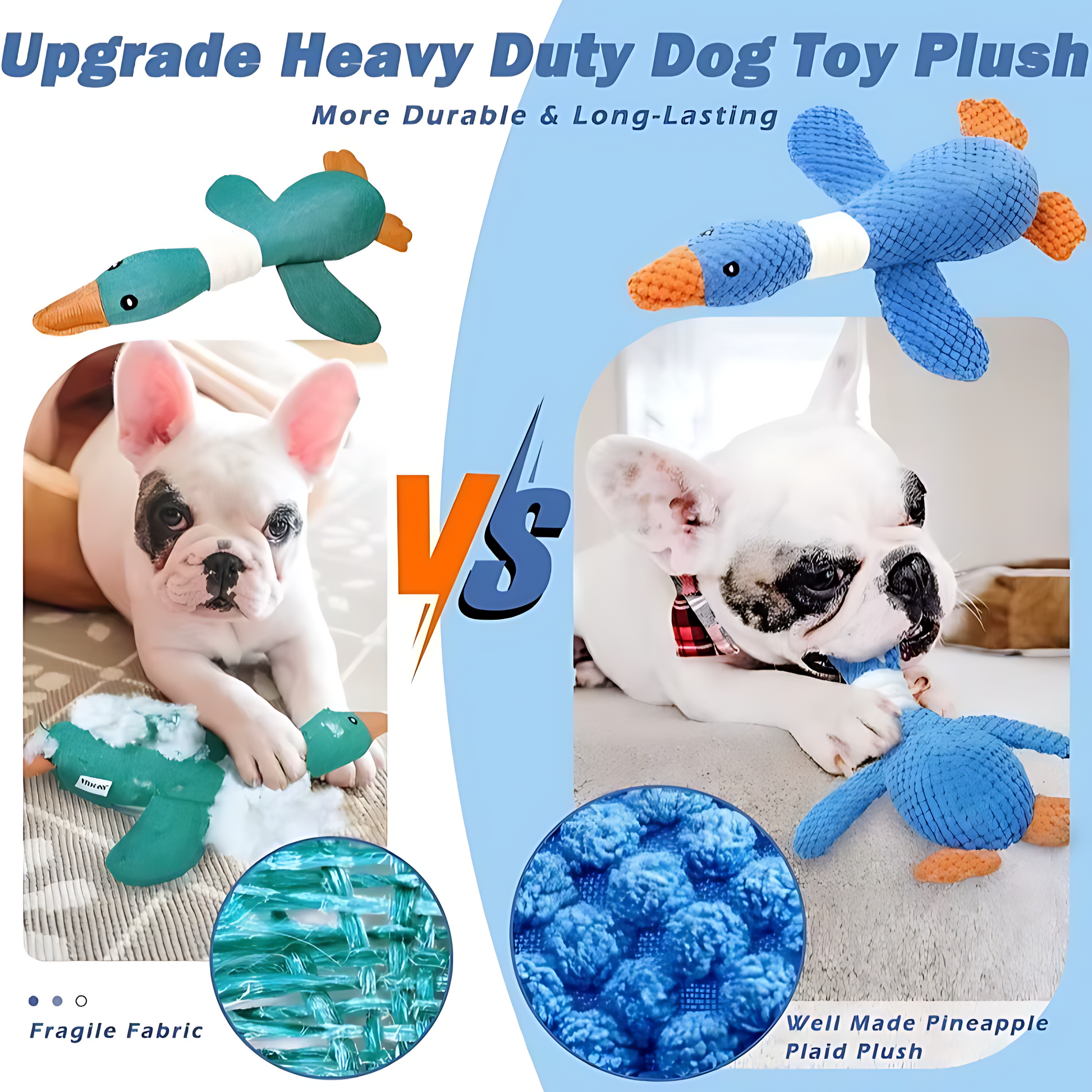 Interactive Plush Dog & Cat Toy – Squeaky Durable Chew Toy Sheddingspetsupplies
