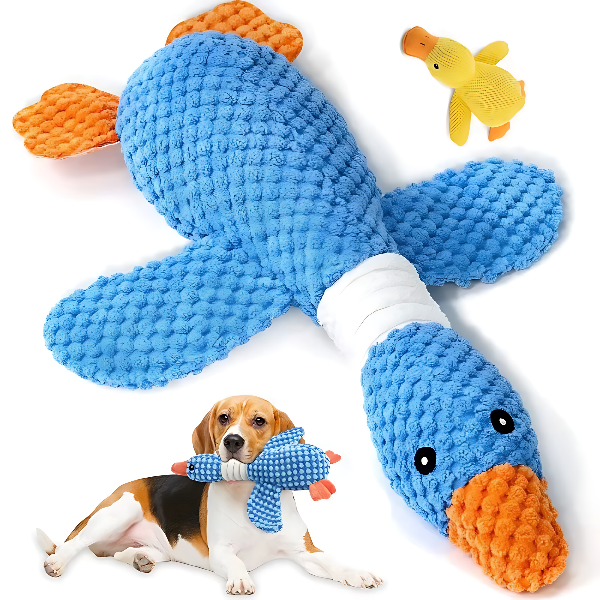 Interactive Plush Dog & Cat Toy – Squeaky Durable Chew Toy Sheddingspetsupplies