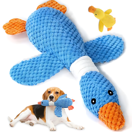 Interactive Plush Dog & Cat Toy – Squeaky Durable Chew Toy Sheddingspetsupplies