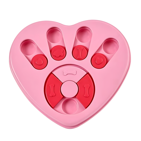 Interactive Dog Puzzle Bowl Slow Feeder For Digestion Sheddings Pet Supplies