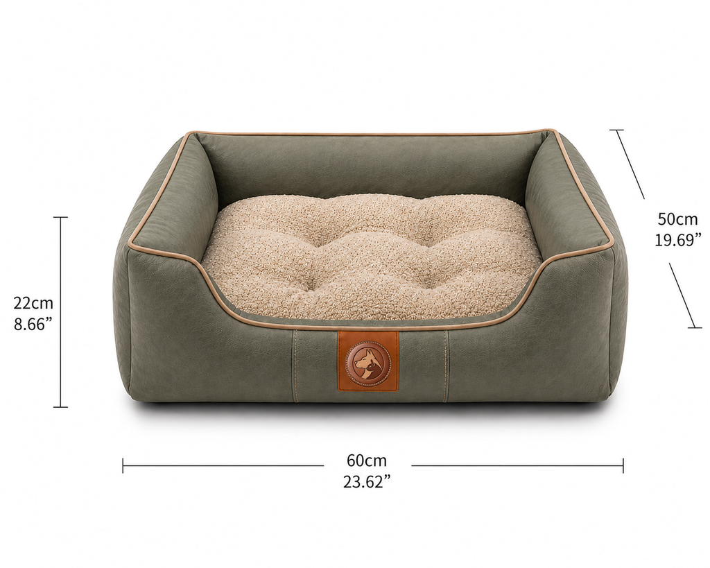 Sheddings Pet Supplies | Orthopedic Pet Sofa Bed with Plush Cushion – Supportive Raised Dog & Cat Bed