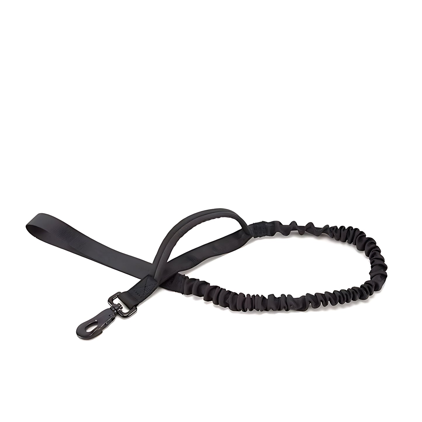 Tactical Military Dog Collar & Leash Set – Heavy Duty Adjustable Nylon Lead with Shock Absorption Sheddings Pet Supplies