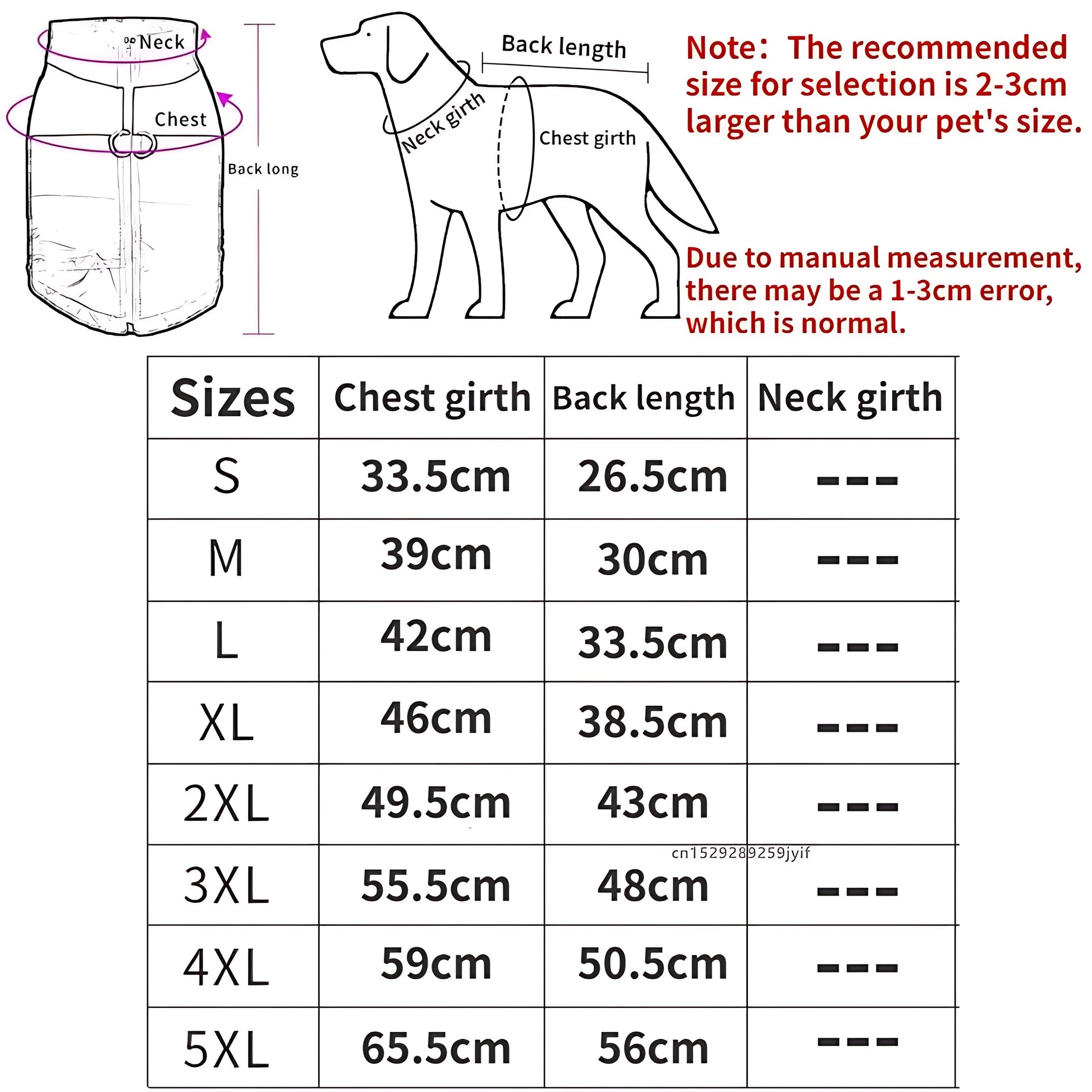 Waterproof Winter Dog Coat – Warm Padded Zipper Jacket for Small, Medium & Large Dogs Sheddings Pet Supplies