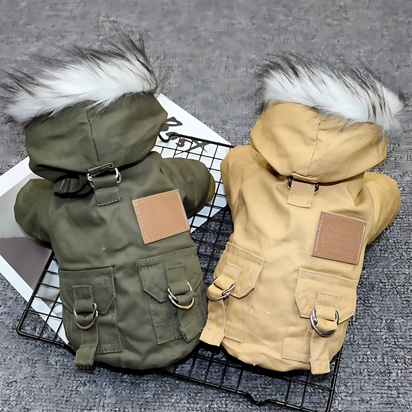 Winter Dog Hoodie Coat – Soft Warm Jacket for Small & Medium Dogs Sheddingspetsupplies