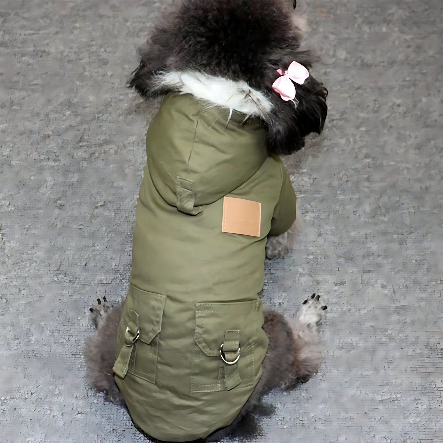 Winter Dog Hoodie Coat – Soft Warm Jacket for Small & Medium Dogs Sheddingspetsupplies