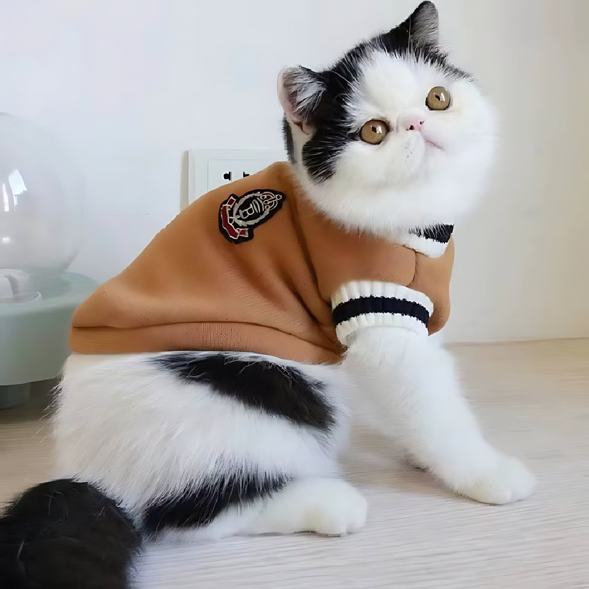 Winter Dog & Cat Sweater – Soft Pullover Vest for Small Dogs & Kittens Sheddingspetsupplies