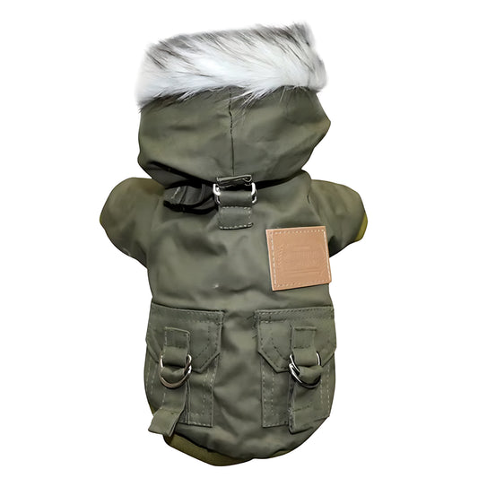 Winter Puppy Dog Coat – Thick Warm Hoodie Jacket for Small & Medium Dogs Sheddings Pet Supplies