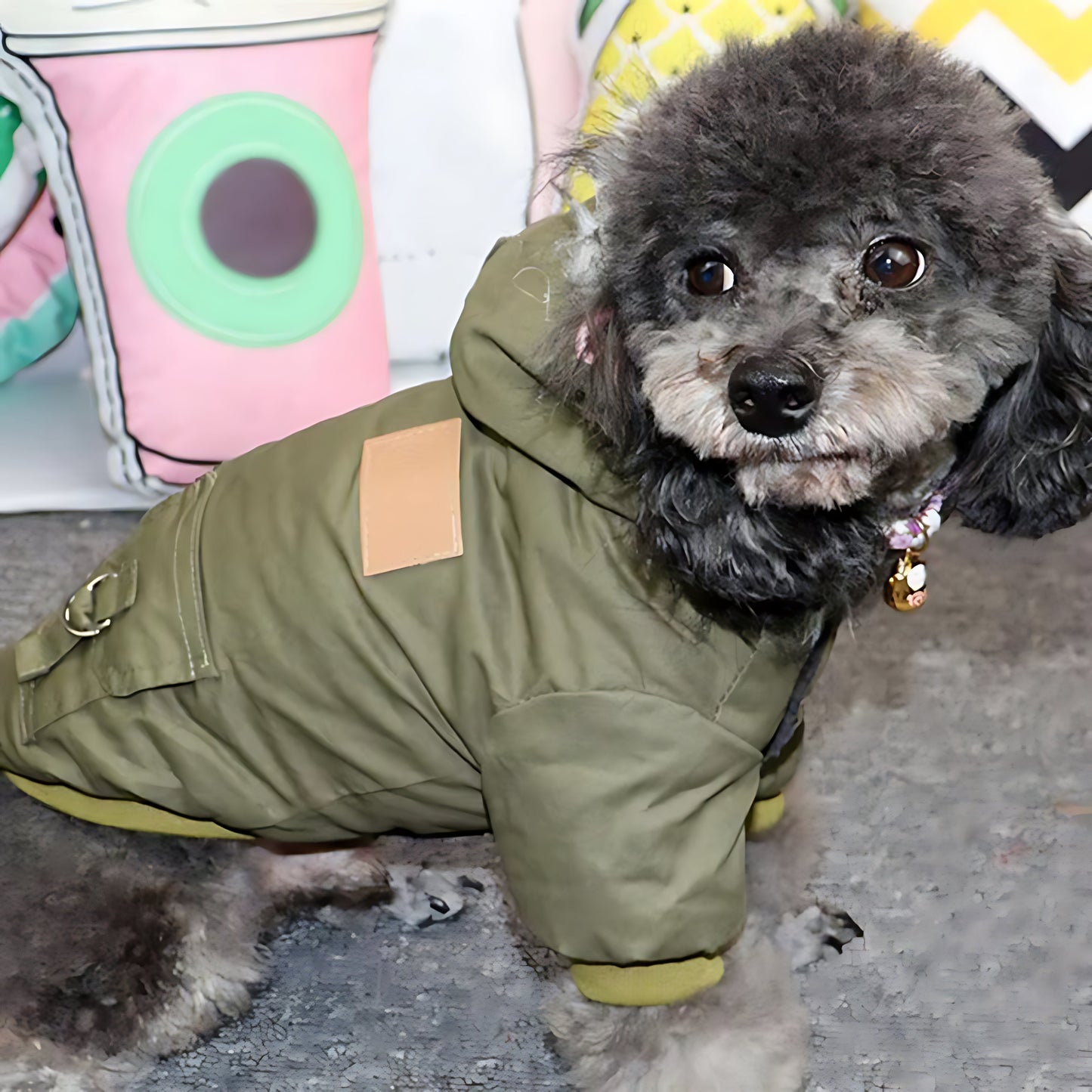 Winter Puppy Dog Coat – Thick Warm Hoodie Jacket for Small & Medium Dogs Sheddings Pet Supplies