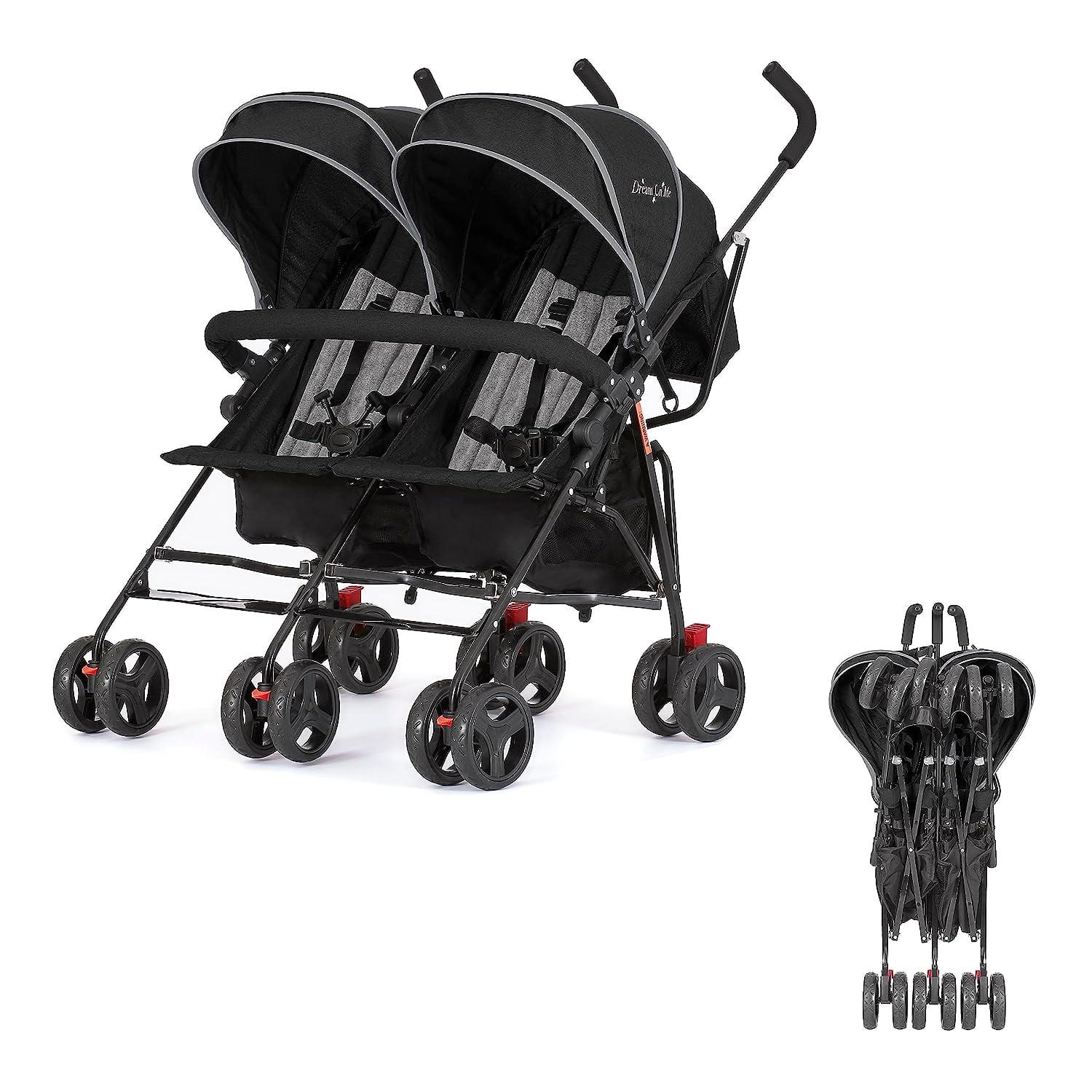 Volgo Twin Umbrella Stroller